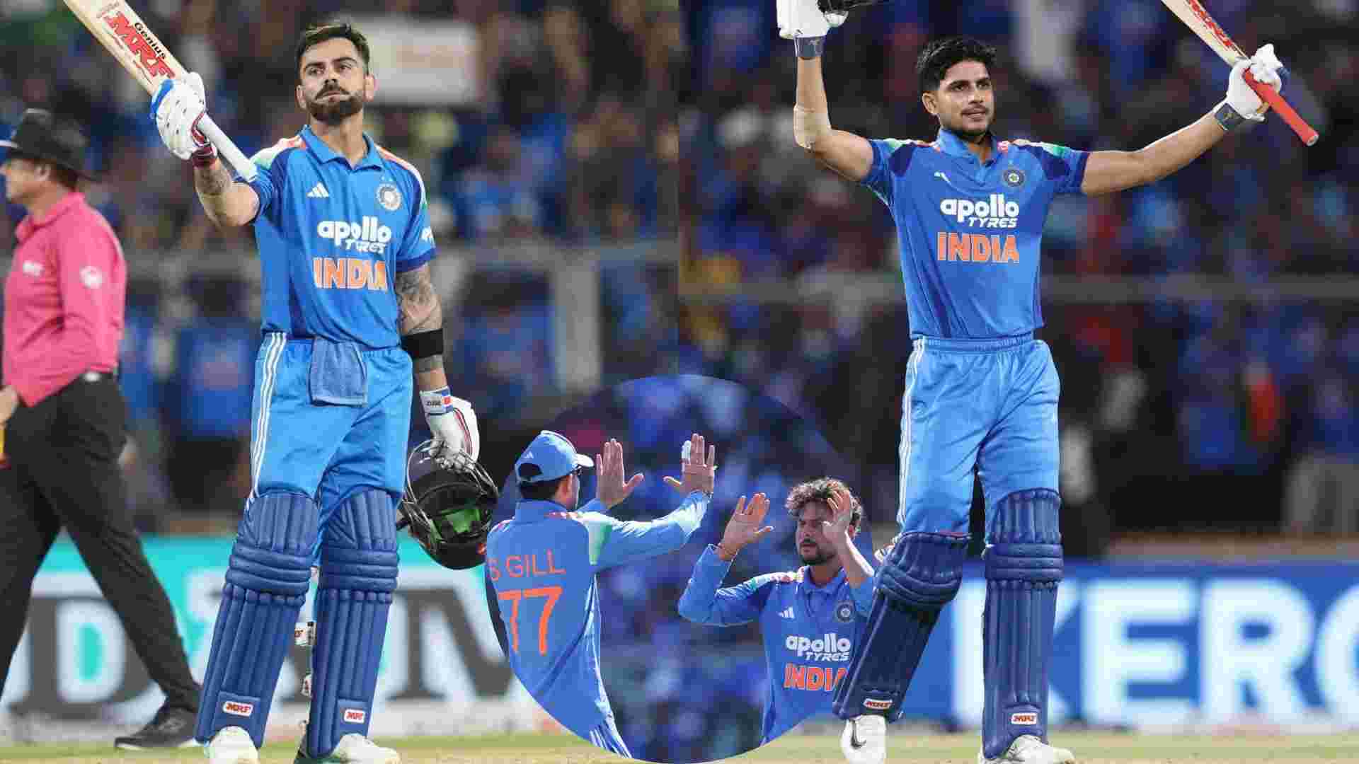 Kohli’s Unbeaten 139, Gill’s 110 Power India to Win Over West Indies in 1st ODI