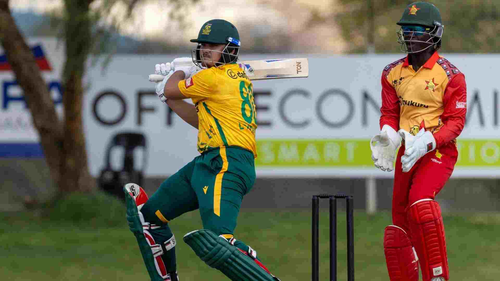 SA-ZIM-NAM T20I Tri-Series South Africa Thrash Zimbabwe by 43 Runs to Move Closer to Final