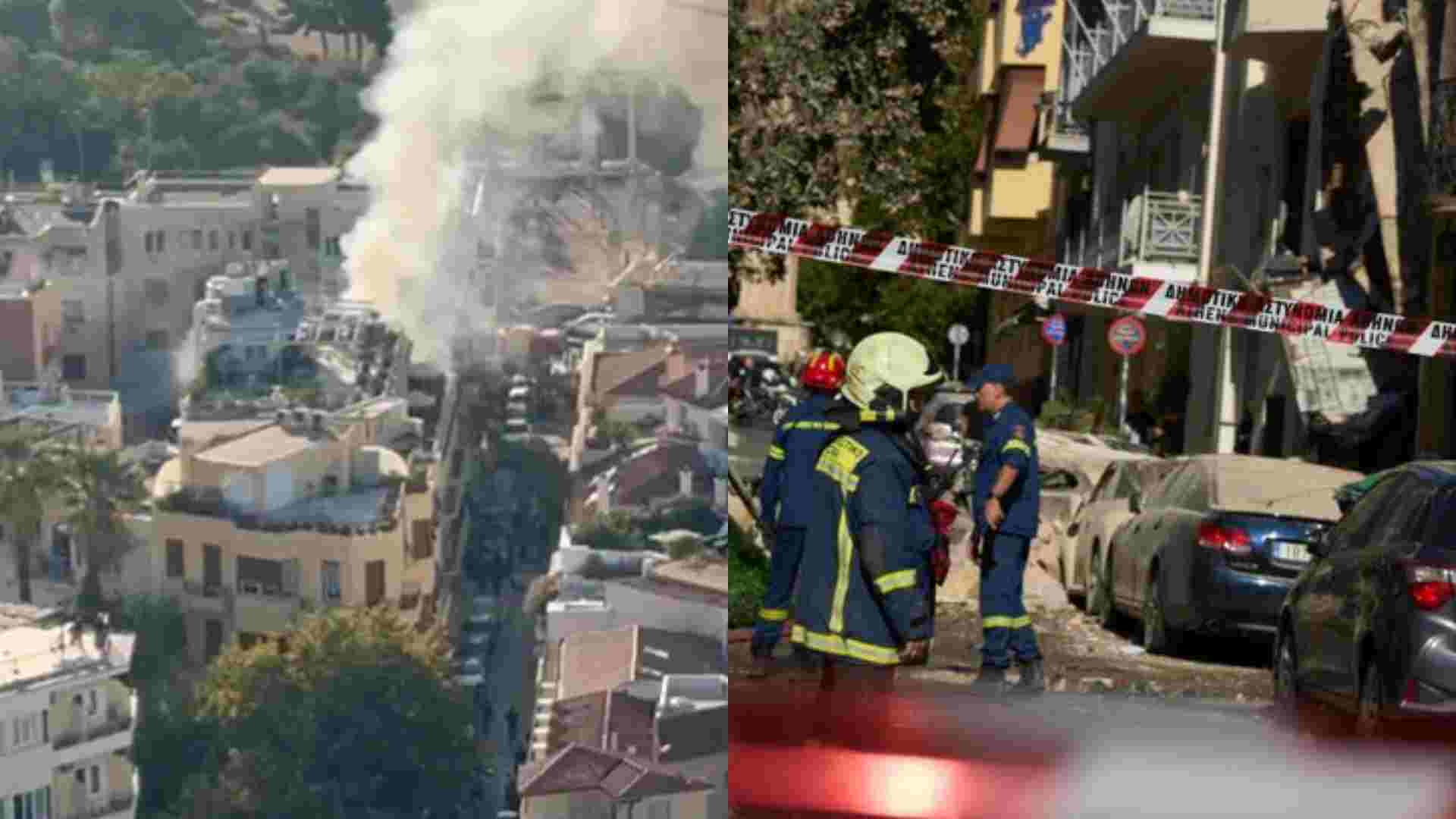 Six Missing After Major Explosion Causes Building Collapse in Tourist Hub of Athens