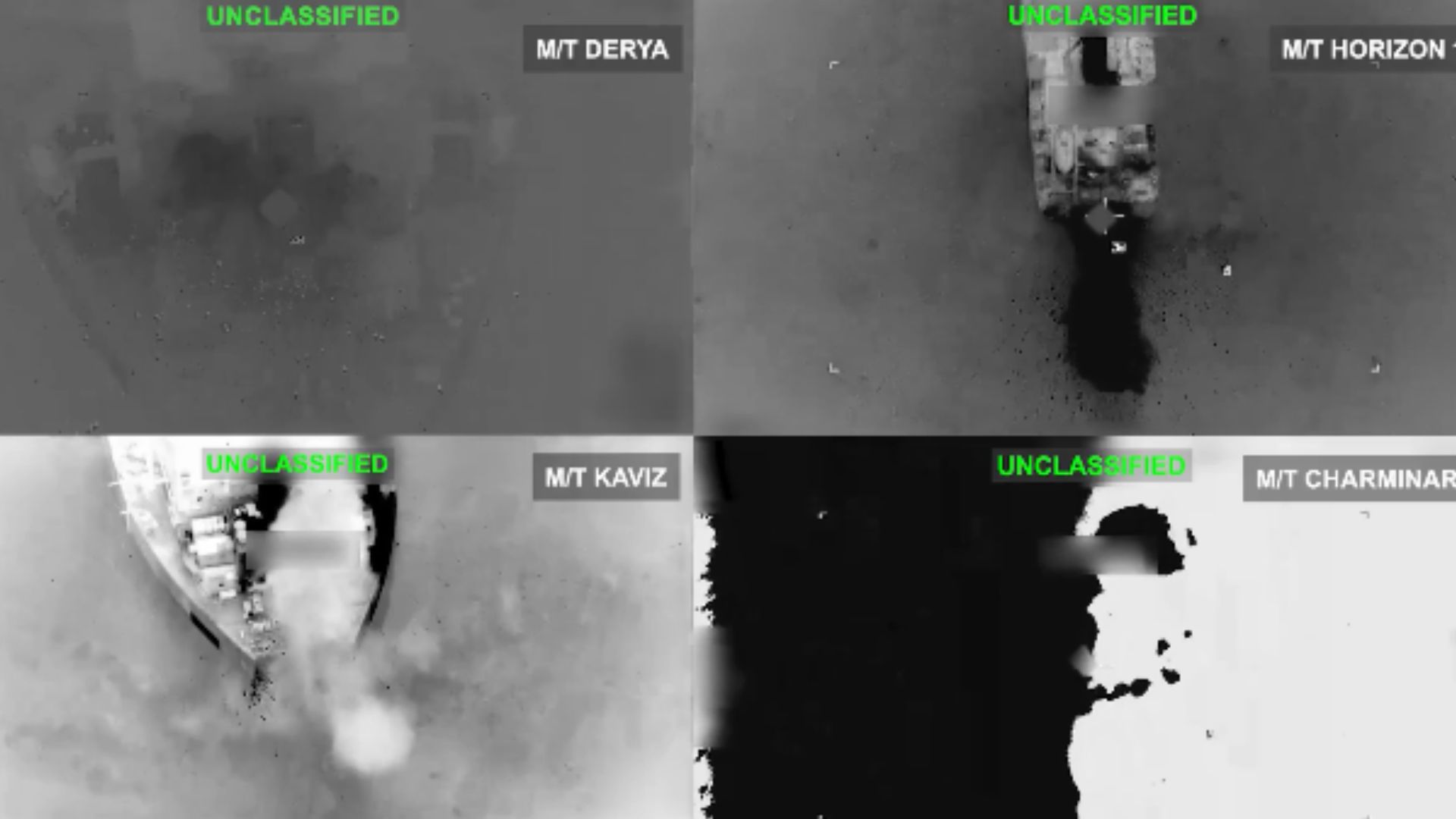 US Forces Destroy Five Iranian Oil Carriers After Failed Missile Attacks