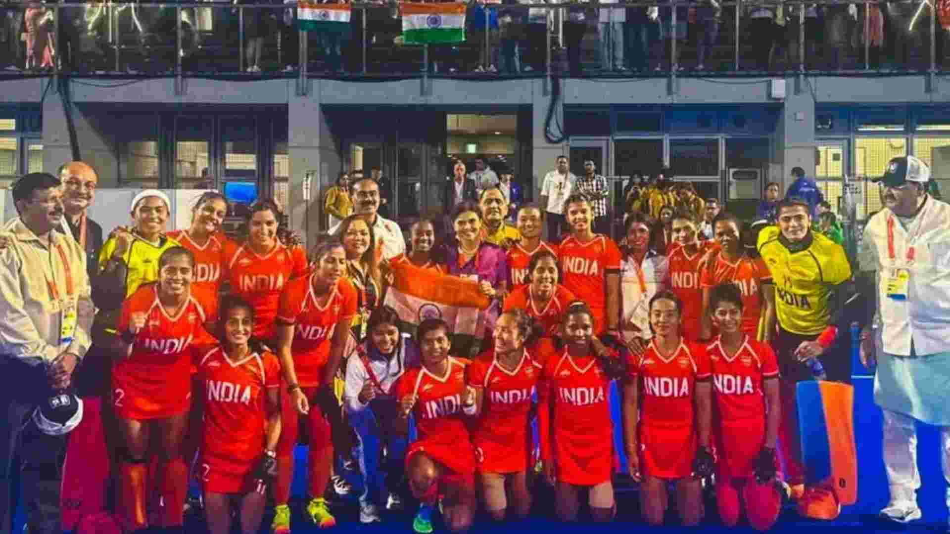 Asian Games 2026 India Beat China 1-0 to Win Women’s Hockey Gold