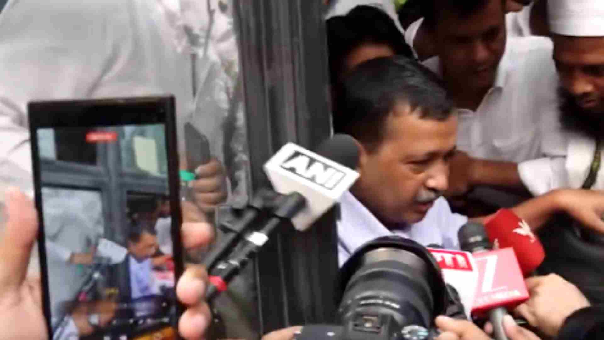 Keriwal Detained in CJP Protest