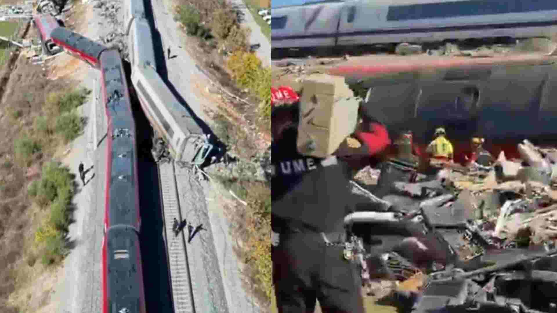 Spain Announces Three Days of Mourning After Deadly Train Crash Kills 68